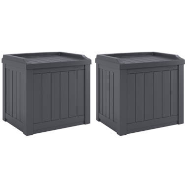 Devoko 32 Gallon Water Resistant Lockable Deck Box With Seat & Reviews