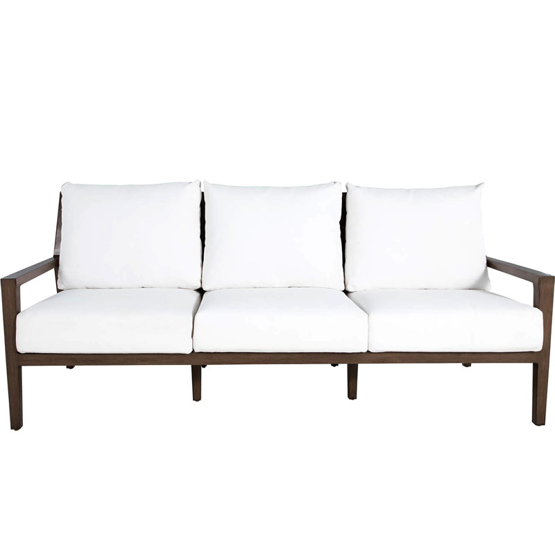 Canapé d'extérieur Savannah N-Dura, Welt + Dream Fill, Cabana Stripe Midnight