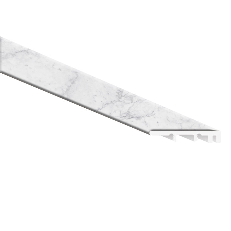 Moulure de finition en vinyle de 0,26 po x L 94 po x l 1,77 po, Barteau