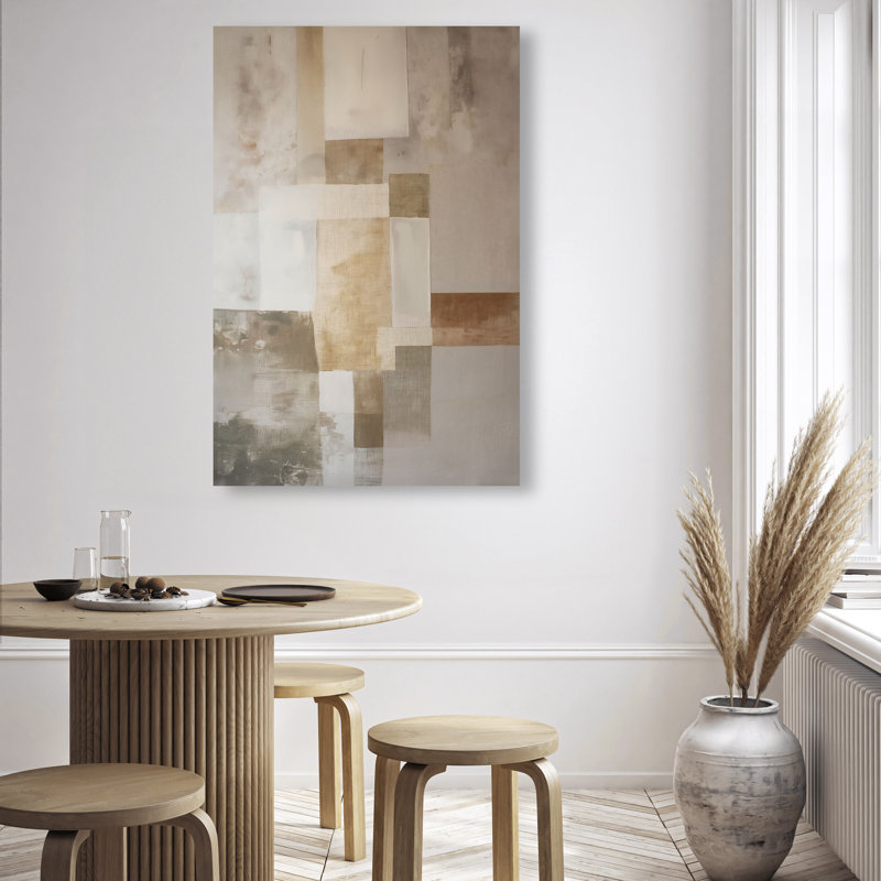 Dustveil (III) Canvas Abstract Print by Oliver Gal, Black Frame, 10 x 15, 45"H x 30"W, Canvas Unframed
