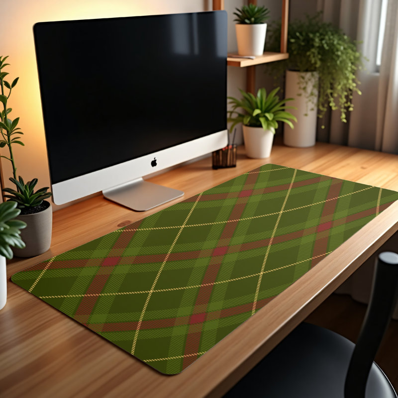 Polyester Desk Pad, 14.4x12.1