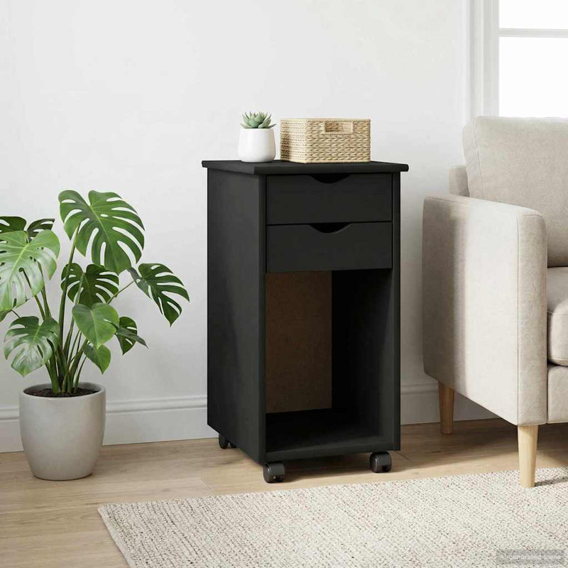 File Cabinet, Black