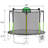 AOTOB Round Backyard Trampoline with Safety Enclosure