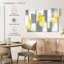 Pop of Yellow Abstract V, reproduction d'art sur toile-93062416