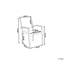 Stanfield Stacking Patio Dining Armchair with Cushion
