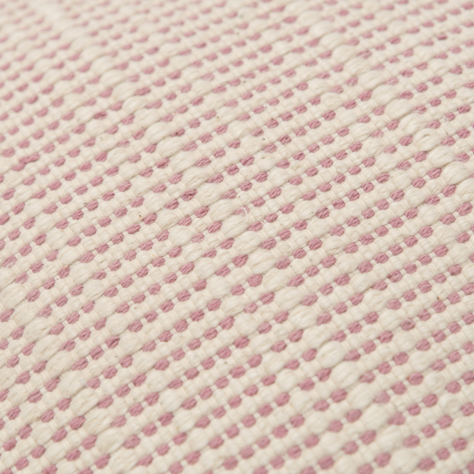 Migina Dots Cotton Throw Pillow, Pink