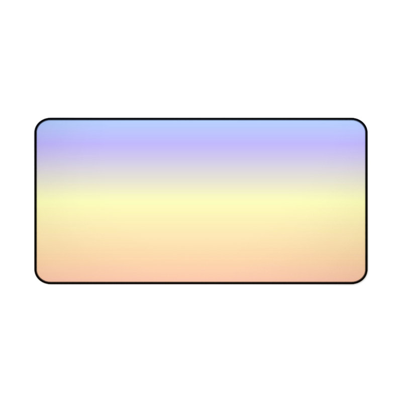 Polyester Desk Pad, 14.4x12.1