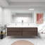 Ensemble de meuble-lavabo mural double l 83 po Loulietta-242347372