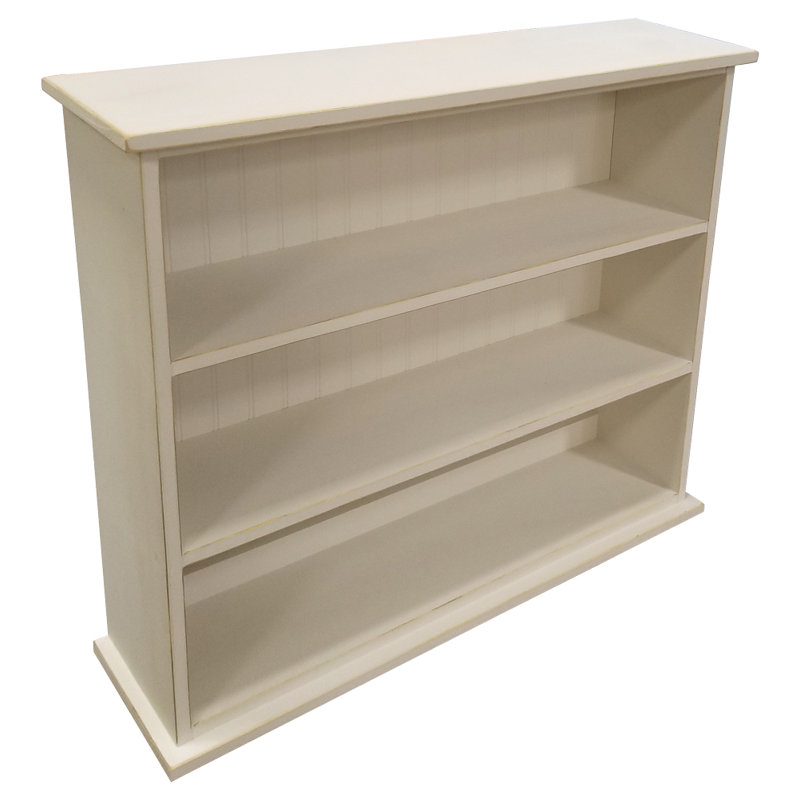 Alekos Small Bookcase, Old Ivory