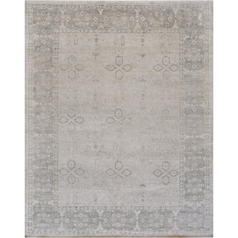 One-of-a-Kind 8' X 10'1" Wool Area Rug in Gray