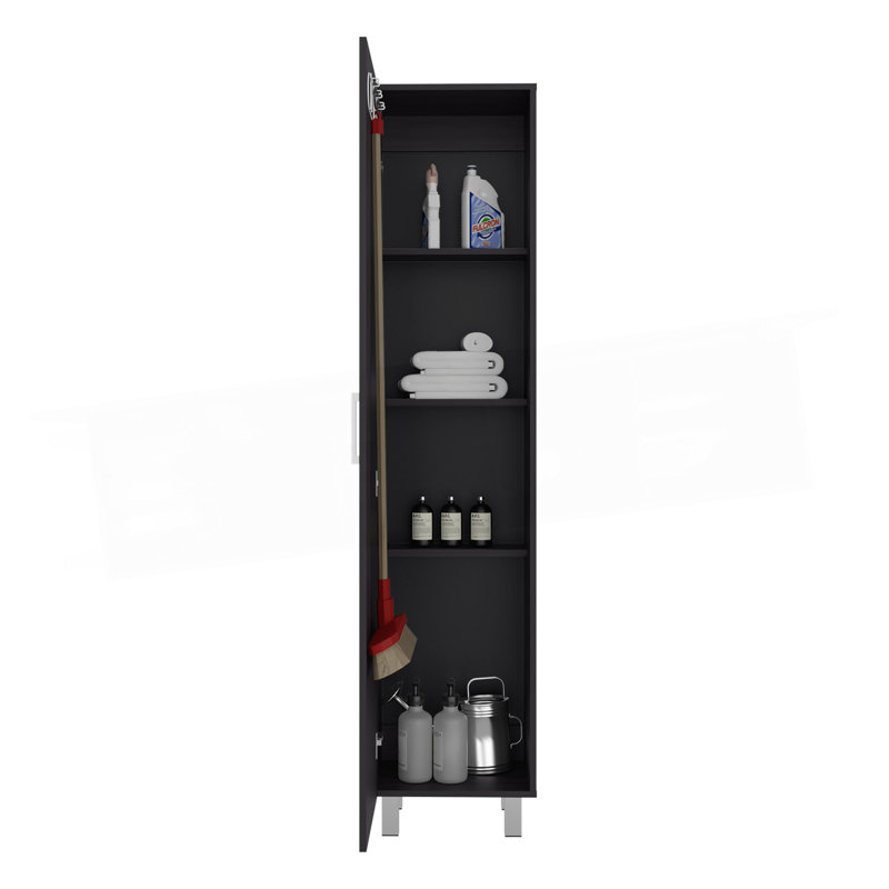 Armoire de rangement Molekeede Daisy, Noir