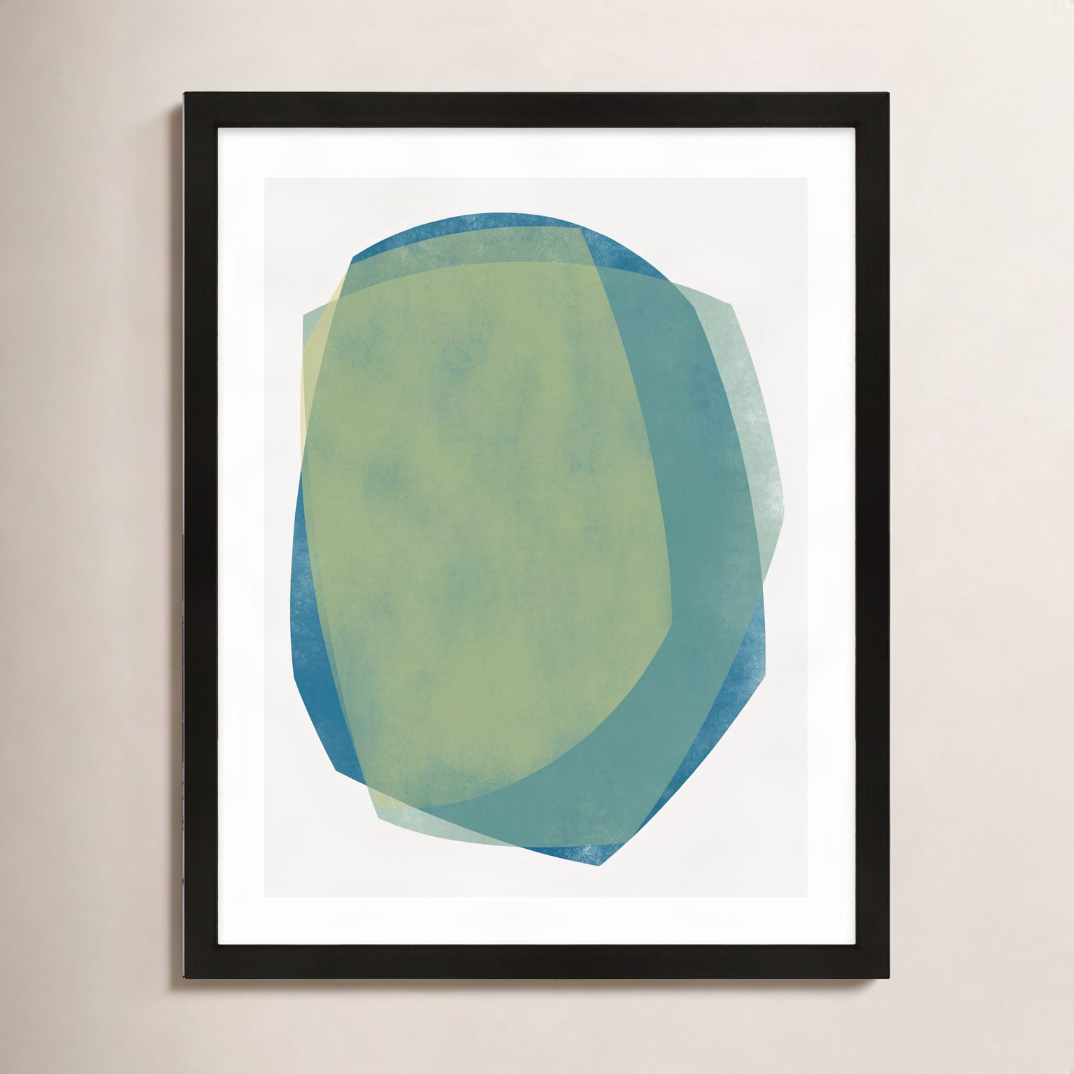 Didi "Eclipse 5" Painting by Jacques Pilon, 20" H x 16" W, Black