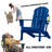 Loyce Foldable Outdoor Adirondack Chair-811680977