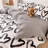 Grid Sheet Set 4 PCs Bedding Sheet Set 1 Fitted Sheet 1 Flat Sheet 2 Pillowcases-115839533-115839528