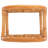 Aidann 6 - Bottle Solid Wood Wine Bottle Rack in Brown