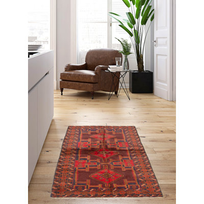 Teimani Brown Rug 3'5" x 6'6"