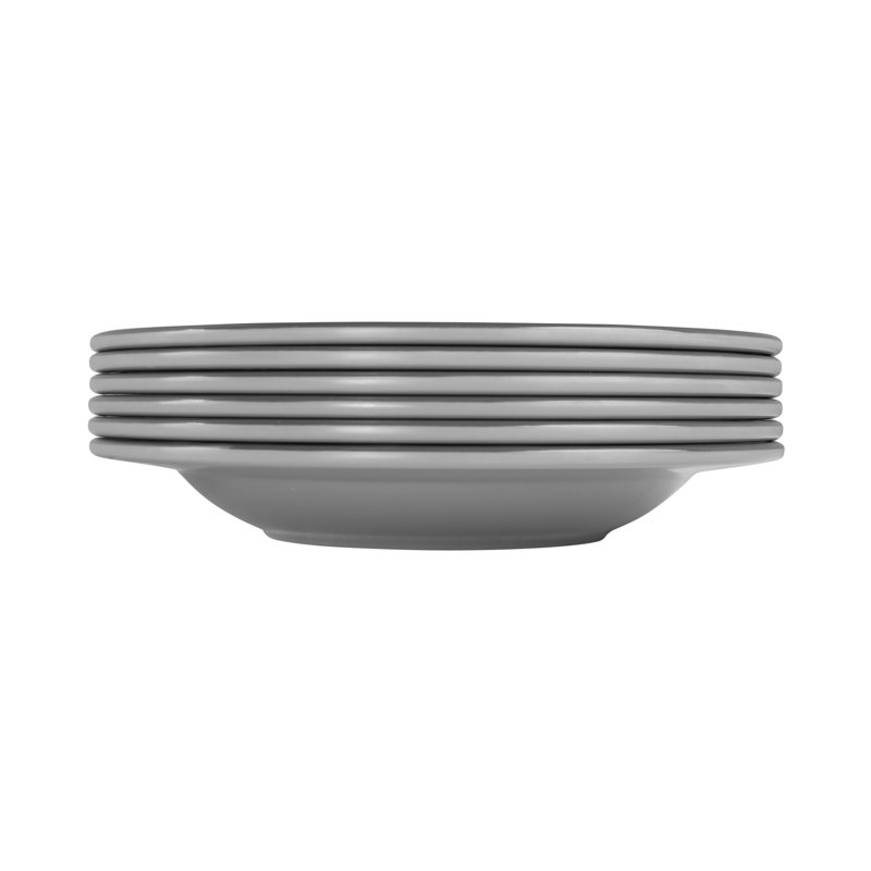 Elite Global Solutions California Melamine Pasta Dish, Gray