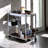 Chrome Finish Serving Cart