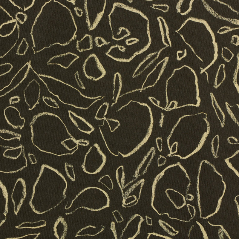 Cream On Black Glimmer Print by Laurel-Dawn Latshaw, 36" H x 48" W