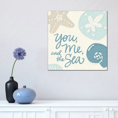 Walk On The Beach II by Noonday Design - Wrapped Canvas Gallery-Wrapped Canvas Giclée