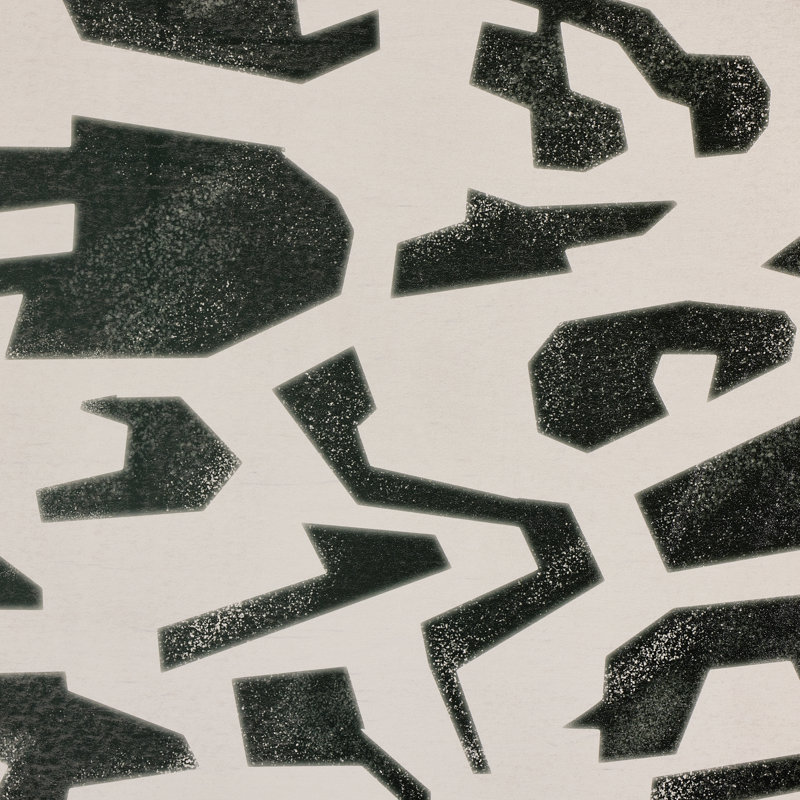Block Sea II Print by Coup D'Esprit, 40" H x 60" W x 2" D