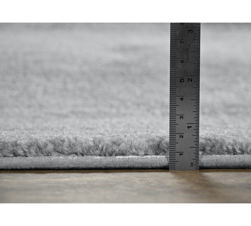 Mccluney 3 Piece Ultra Soft Bath Rug Set with Non-Slip Backing, Platinum Gray