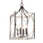 Lustre géométrique unique à 4 lumières