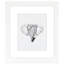 Cadre pour photo simple blanc mat 10 "x 20"-70819438