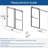 Opal Mirage MCOCOD 56-61" W x 72" H Double Sliding Frameless Smooth Sliding Shower Door with 3/8" Clear Glass-98947165