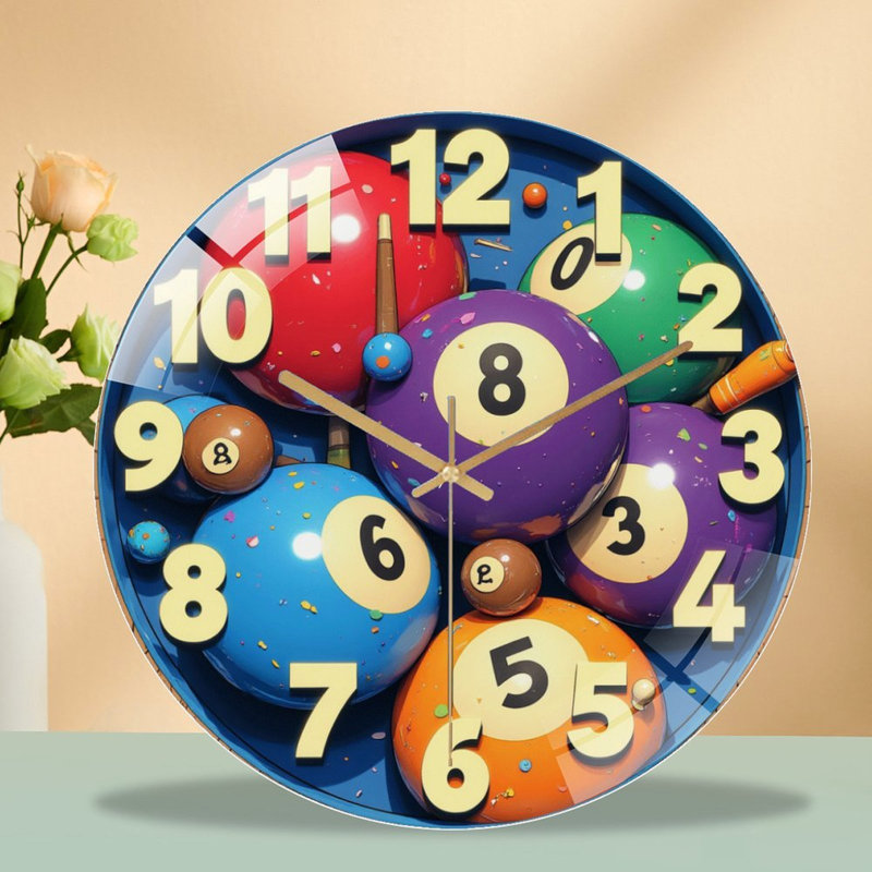 Horloge murale 12 po