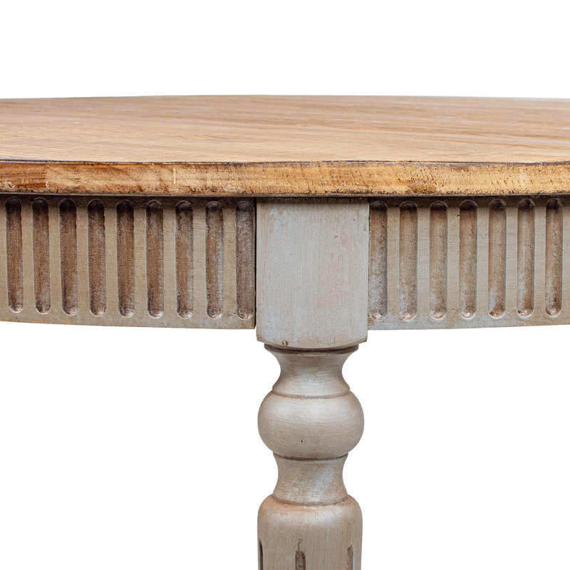 Imarah 55" Reclaimed Wood Round Dining Table