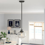 Luminaire suspendu sphérique 1 lumière Spofford