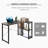 Fregoso L-Shaped Metal Base Computer Desk-1254215359