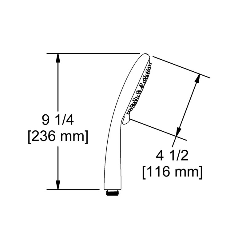 Riobel 5" 5-Function Handshower, Brushed Nickel