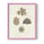 Cadre photo rose simple
