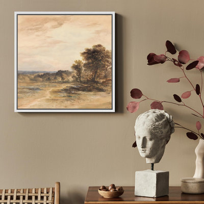 Tranquil Pastoral Scene Soft, reproduction d'art sur toile