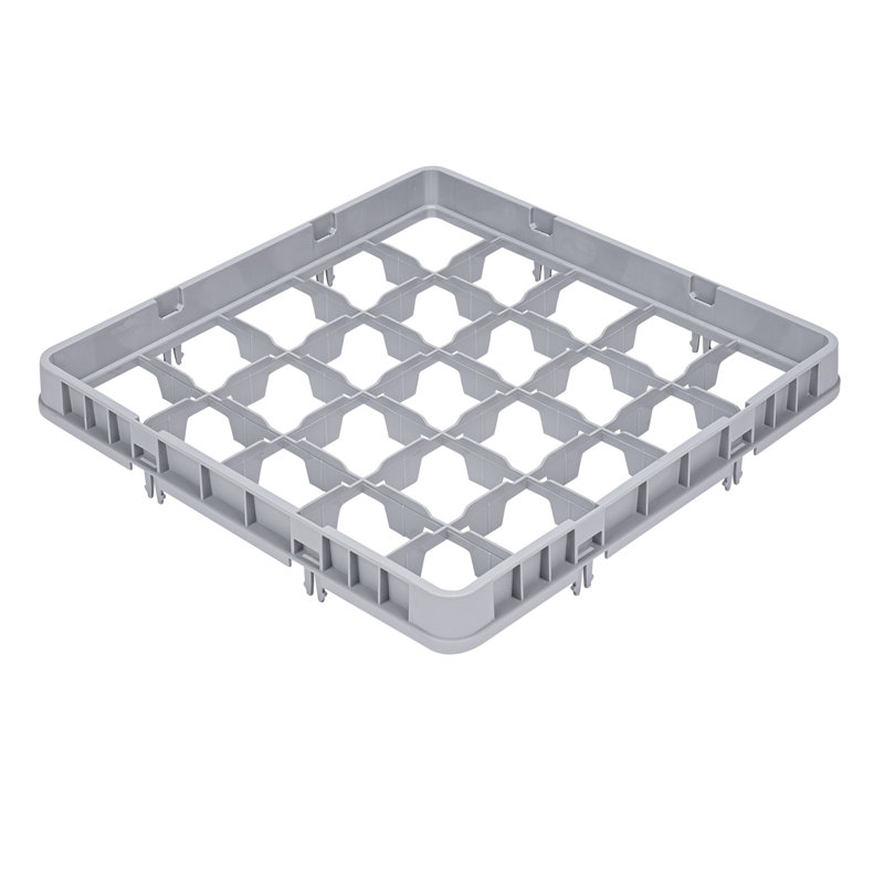  Extension de support en verre demi-goutte Clean Tek Professional, H 2,95 po x l 19,69 po x P 19,69 po