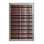 Machine Washable Horizontal Stripes Gray Area Rug