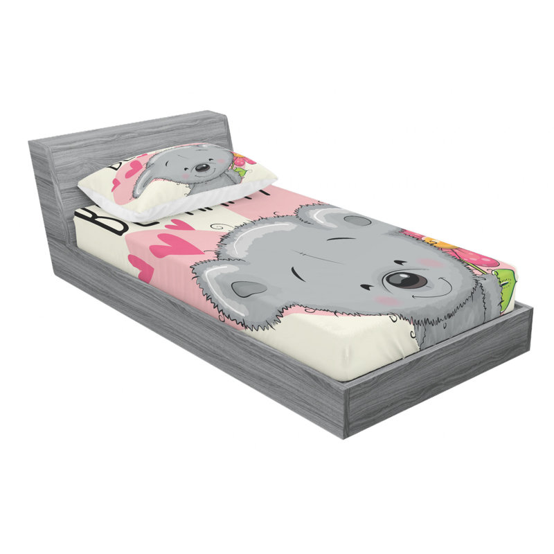Microfiber Sheet Set, Full Sheet Set with Fitted Sheet