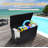230 Gallon Resin Outdoor Deck Box Waterproof, Extra Large Patio Storage Box with Lockable Storage Containers for Patio Furniture Cushions, Pool Accessories, Garden Tools-112375626