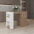 Kitchen Island, 1 Door, 5 Shelves