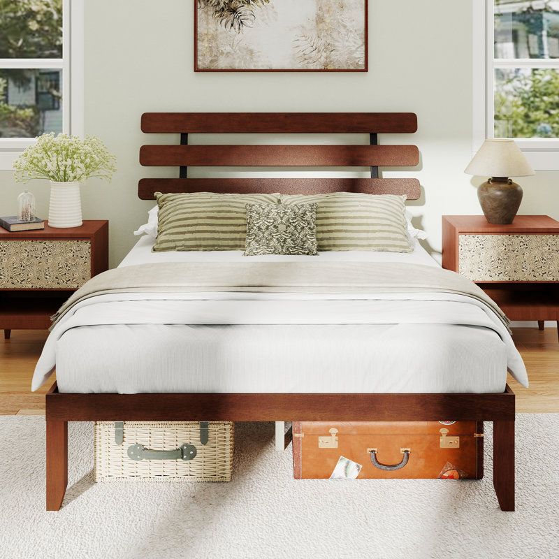 Bed, Brown, Kingsize (5')