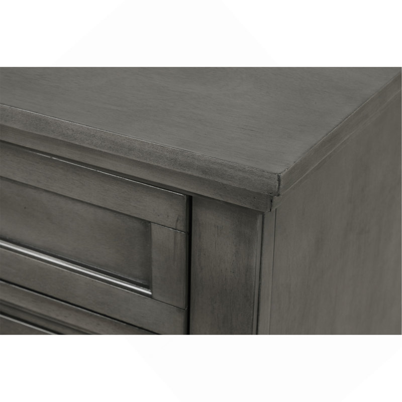 Table de chevet Meade G8905-N, gris, Gris