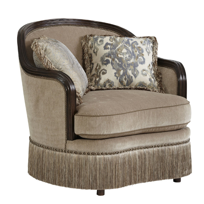 Fauteuil demi-tonneau Giovanna