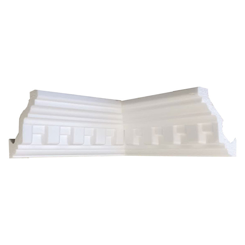Dentil White Styrofoam Crown Molding for Ceiling