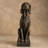 Antique Bronze Look Sitting Hound Dog Statue