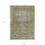 Tapis oriental vert olive 9 'X 12'