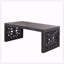 47.2" Rustic Carved Wood Coffee Table-688242338