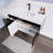 41.73228'' Single Bathroom Vanity with Acrylic Top-408220028