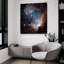 Art mural en verre acrylique «Star Cluster» par la NASA-1249807526